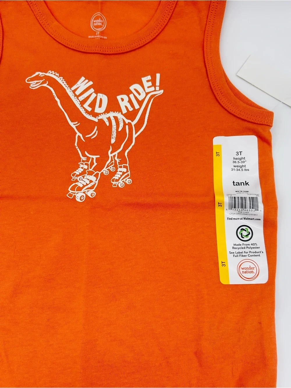 Wonder Nation Boys Toddler Jersey Shorts and Tank Top Set of 3, Size 3T